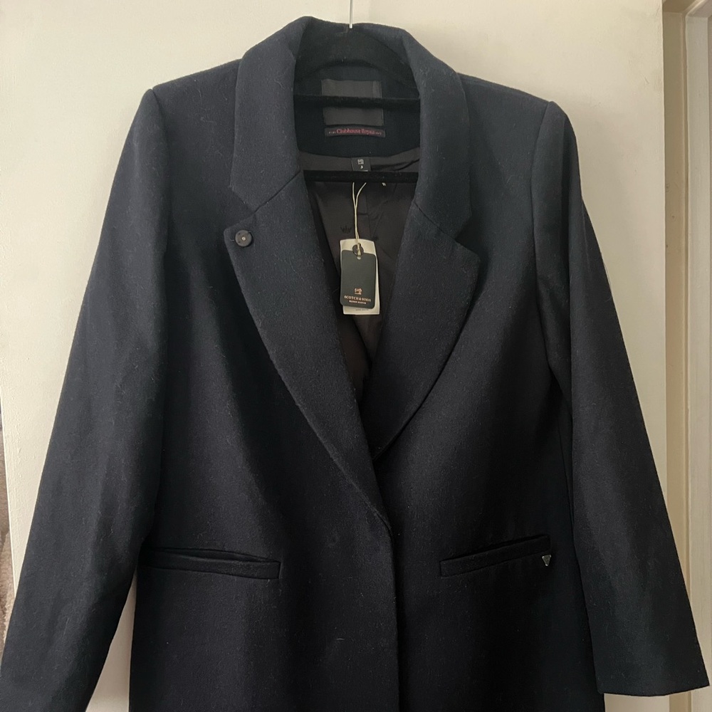 NWT - Black Long Coat